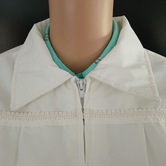 Blair Winter Coat Women's Ivory/White Classic Faux Fur Interior Comfortable Zip - Picture 11 of 16